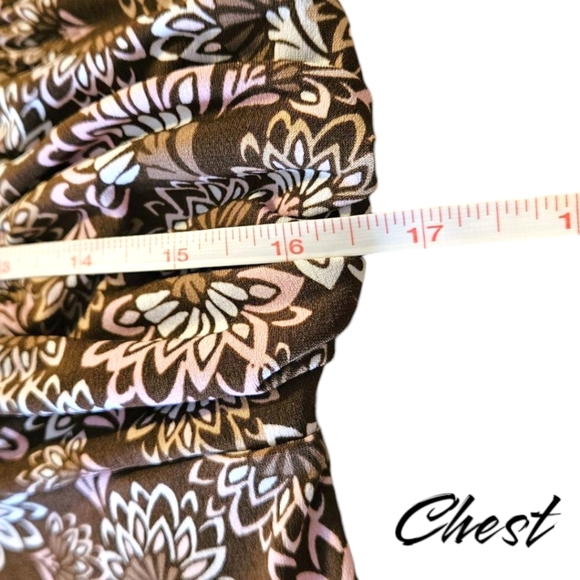 Wmns Asymmetrical Floral Tank Fairycore Sweetheart Sz XL Whimsigoth y2k 90s - Picture 7 of 12